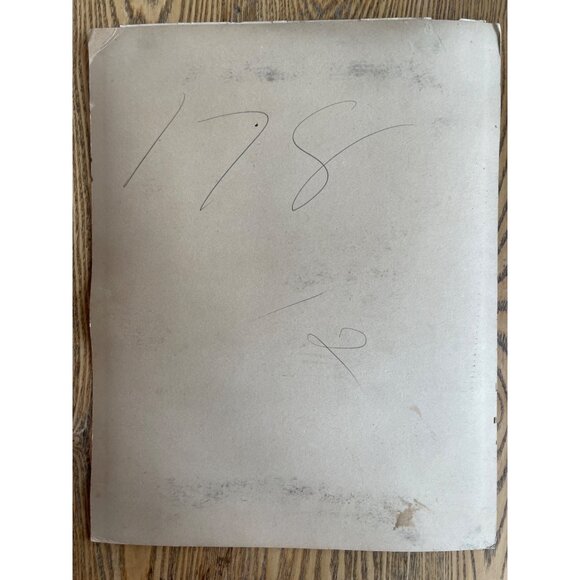 Antique Portrait Of Serious Young Boy Framed Photograph With Distressed Corners - Picture 8 of 8